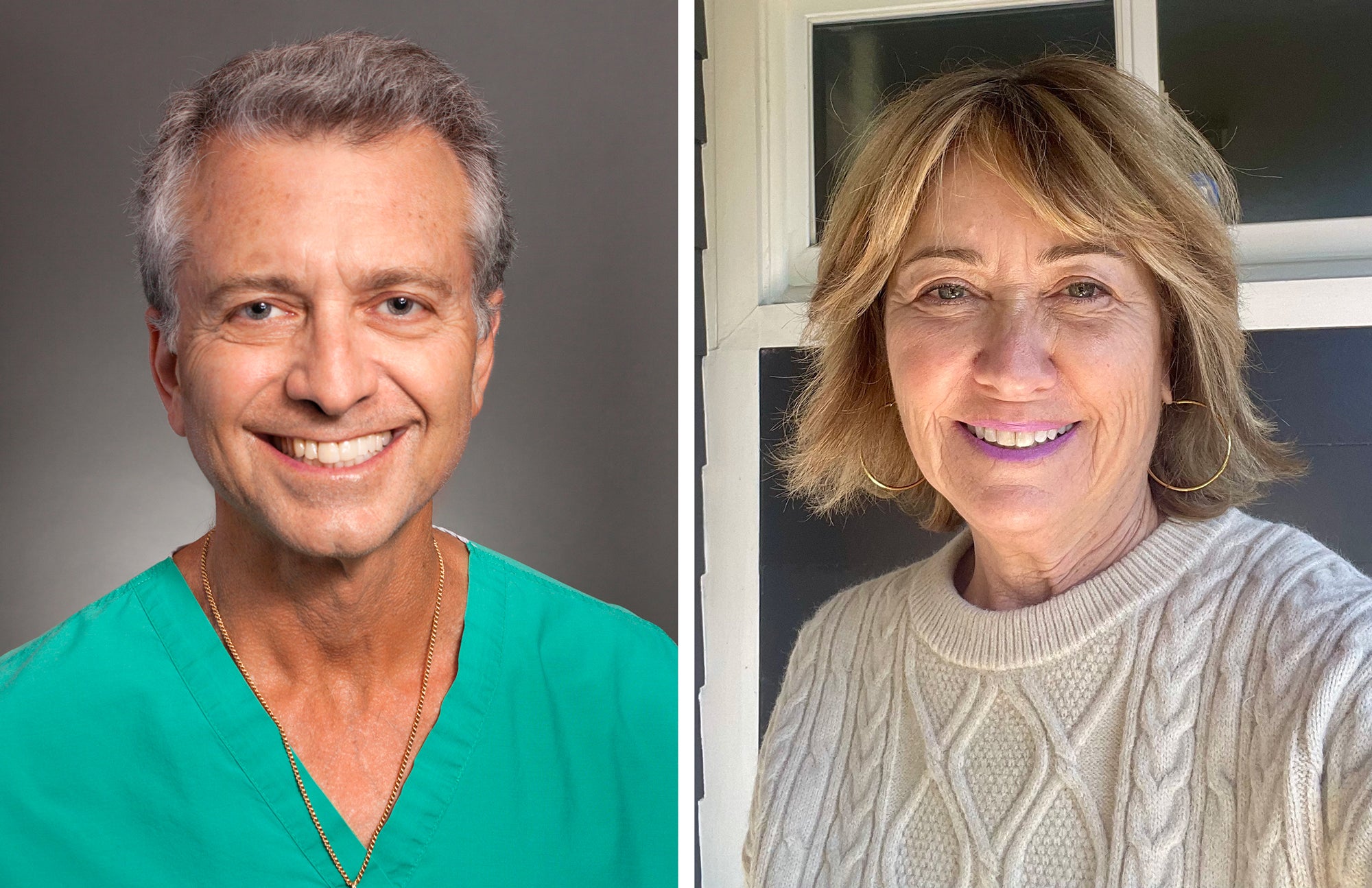 Portraits of Joseph Goetz and Genie Penn